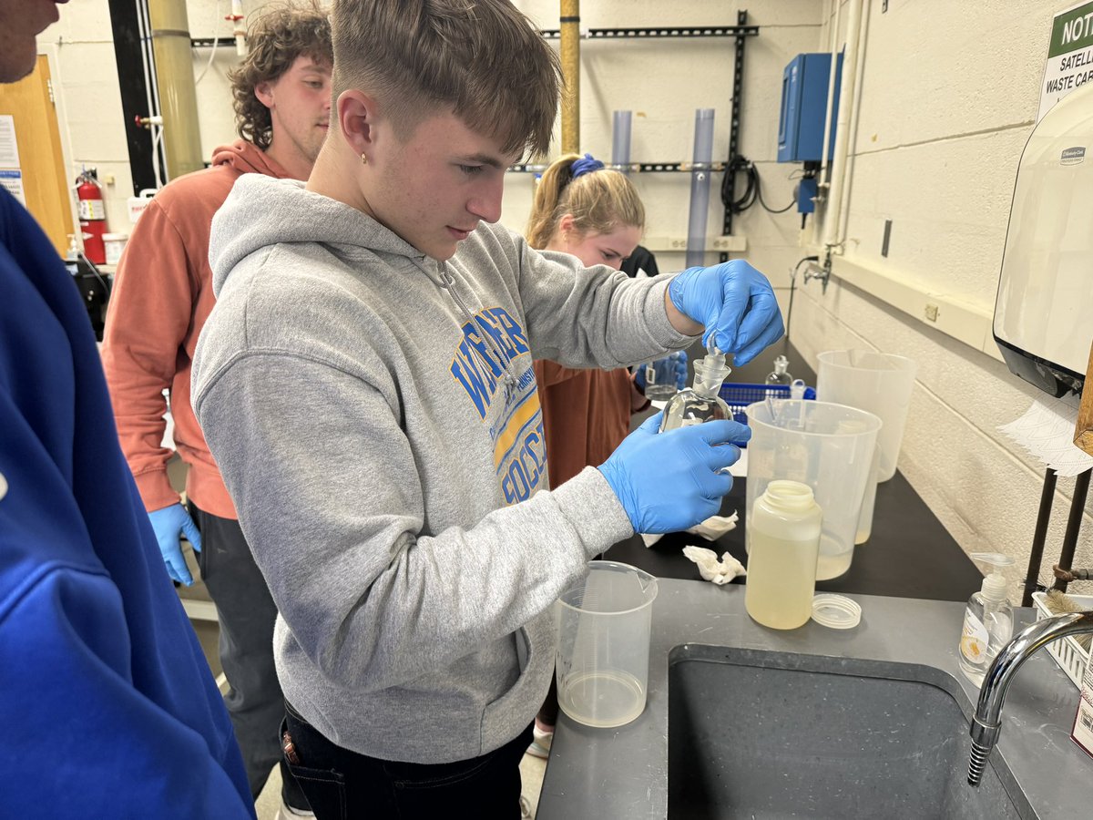Widener Civil Engineering students visited DELCORA Wastewater treatment plant as part of their Water Resources and Environmental Engineering Lab course! The students toured the facility with members of their operations team and were able to bring back water samples to test!
