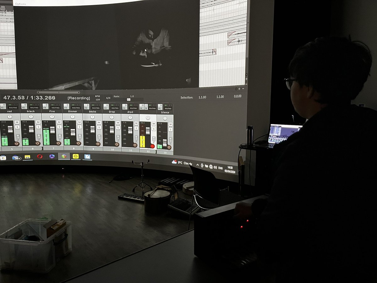 Had a great couple of days running a film scoring/foley sound workshop for @hcmfuk. Watch this space for the results… #ks2music #teachingmusic #todmorden #musiceducation #primaryteacher #calderdale #huddersfield #ks3 #ks3music #filmscore #foleysound #foley @sofingusa