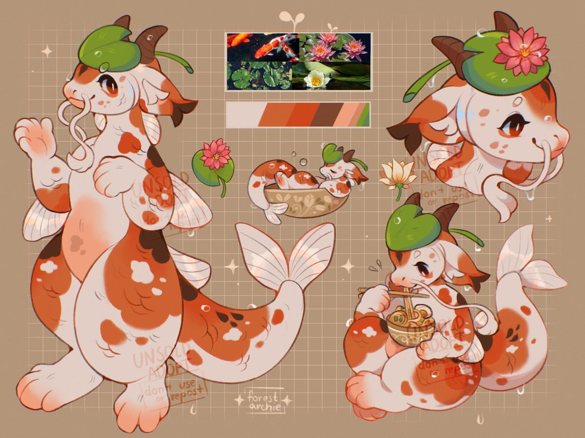 Koi Dragon Adopt SB - 50💰 AB - 250💰 More info below!