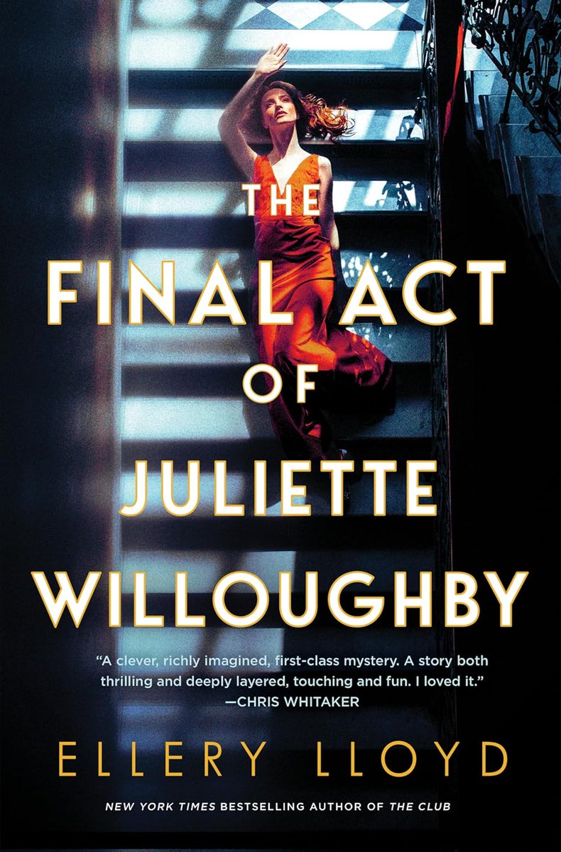ShariSuarez's tweet photo. Almost finished with THE FINAL ACT OF JULIETTE WILLOUGHBY by Ellery Lloyd. Loving this look into the art world and a potential cursed family with an unusual painting. #ewgc https://t.co/fvBw5Lu3P3