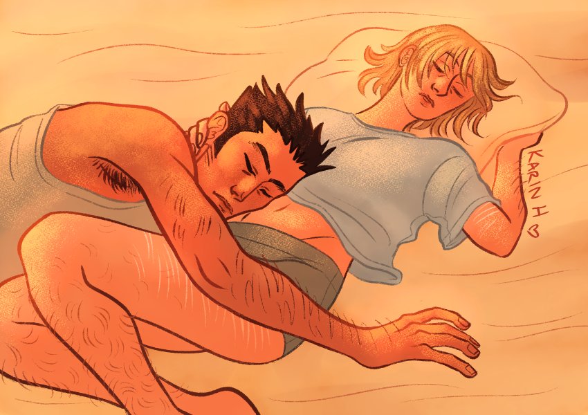 some #leopika for kurapika's birthday 💙💛  #hxhfanart