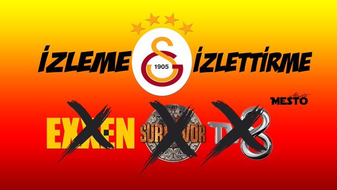 fb amigosu Acun ılıcalı'nın Exxen, TV 8, TV 8,5'u izleyen kendine Galatasaraylıyım demesin #AcunMedyaBOYKOT‼️