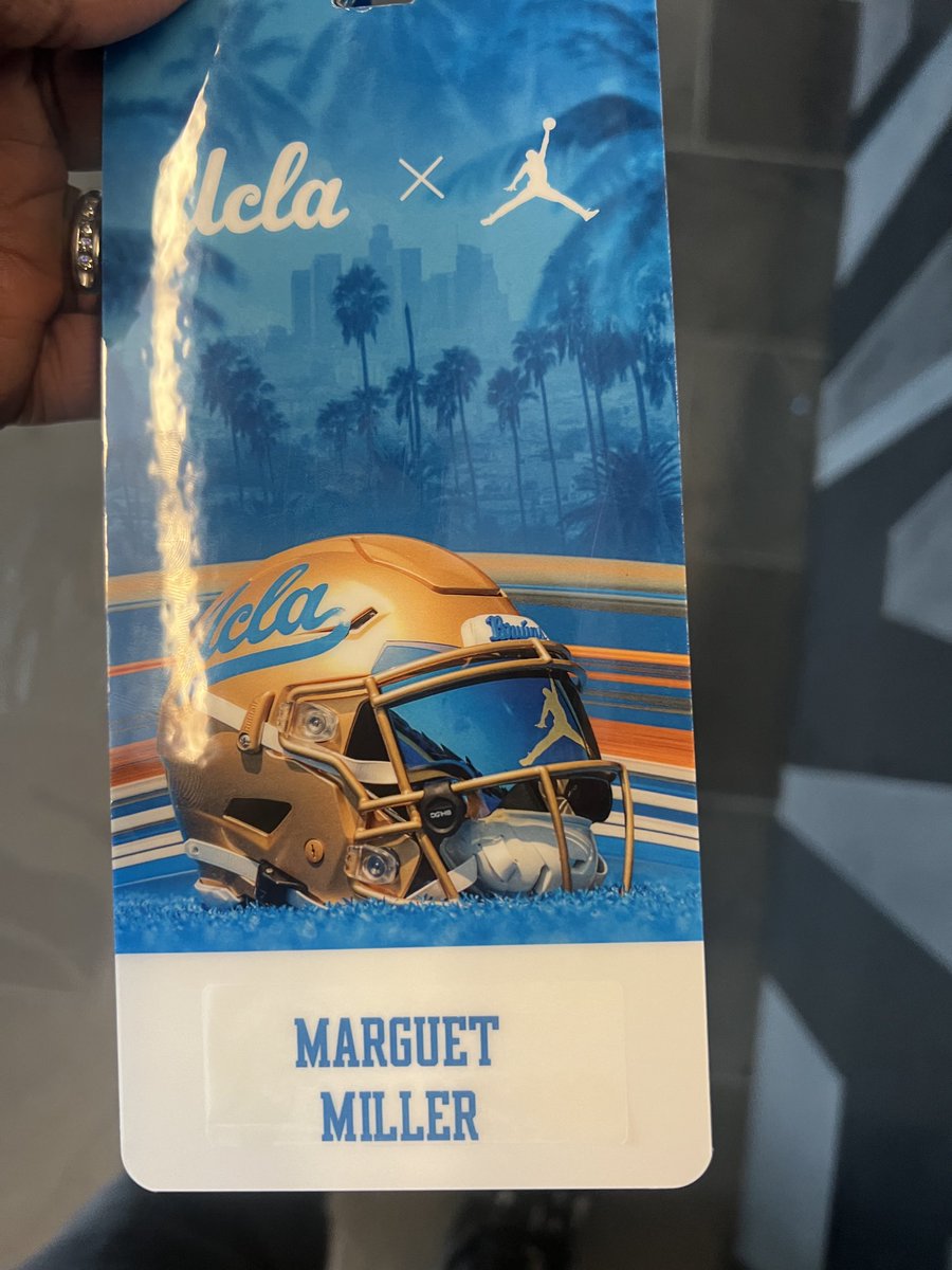 Had the opportunity to visit UCLA and promote our players at LA Southwest College.