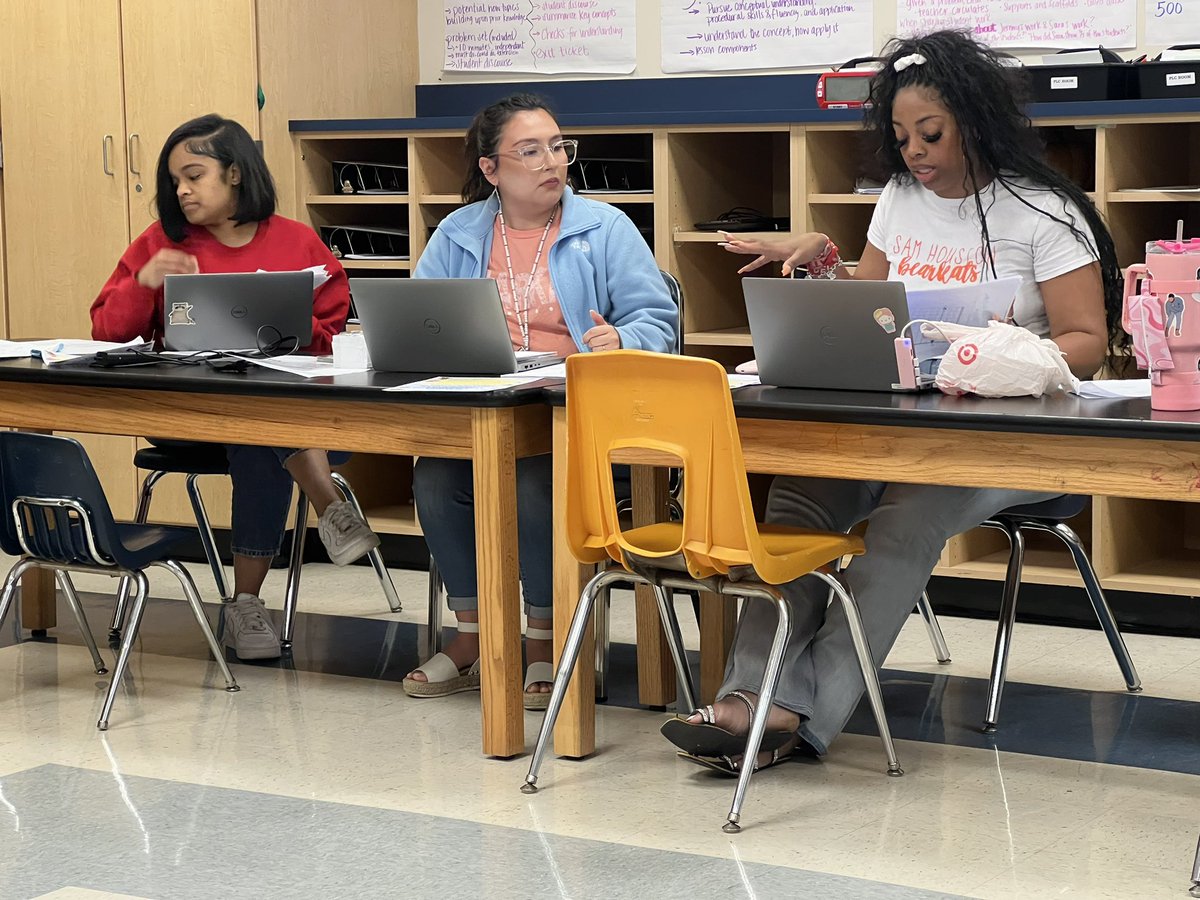 I had the absolute pleasure of spending my day at @MeyerElementary w/ our G/T teachers to ensure we finish the year STRONG! 💪 The data literacy conversations I heard around #STAARprep were phenomenal 👏👏 Thanks for the invite GTC Hatchett @SpringISD_AdvAc