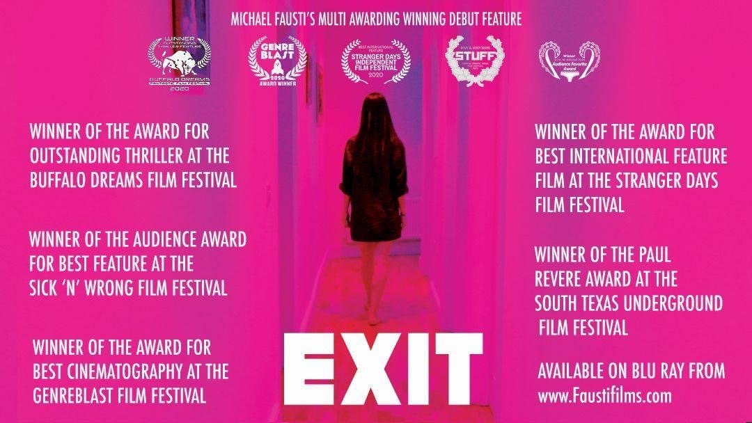 🎬 Don't miss out on EXIT - now available for streaming worldwide on #Amazon UK, @Tubi, and @plex! 🌍 Show your support for indie film by watching this captivating horror flick. 🔪🎥✨ #SupportIndieFilm #IndieFilm #IndieFilmmaker #HorrorMovie #FilmFestival #IndieFilms #movies