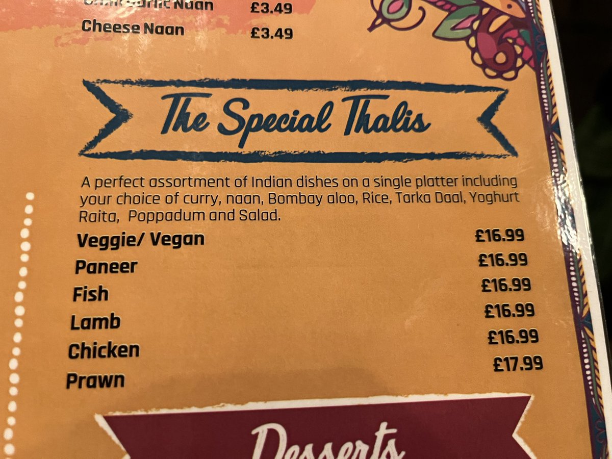 Sheffvegan's tweet photo. Excellent food at Bambukat in Broomhill. Not many vegan options but the Tofu Masaledaar and Vegan Thalis were superb. #veganfood #sheffield https://t.co/LCiYH97pQR