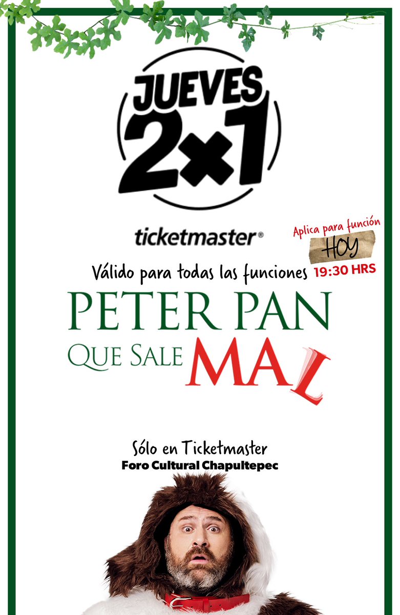 Peter Pan Que Sale Mal tweet media