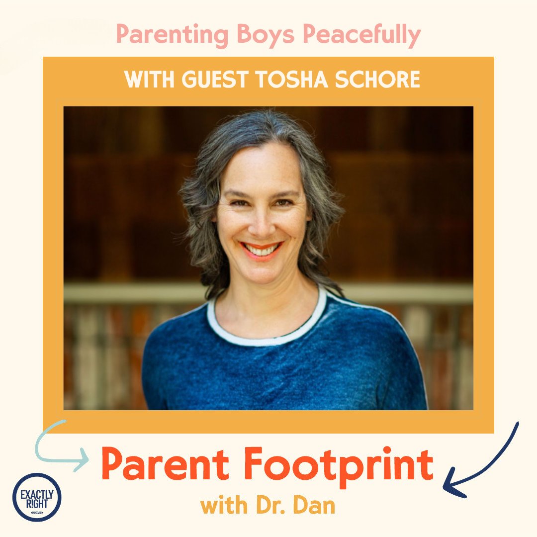 NEW EP: I welcome back #ToshaSchore, parent coach/advocate and the founder of #ParentingBoysPeacefully, to discuss her mission and work to create a more peaceful world, one boy at a time. Listen now @ExactlyRight @ApplePodcasts podcasts.apple.com/us/podcast/par…