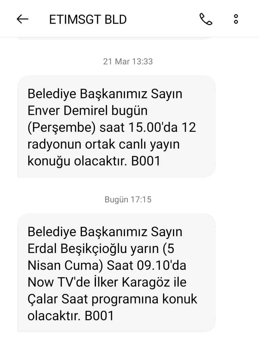 Mesajımda ki değişimin güzelliğine bakar mısınız @erdalbeskcioglu