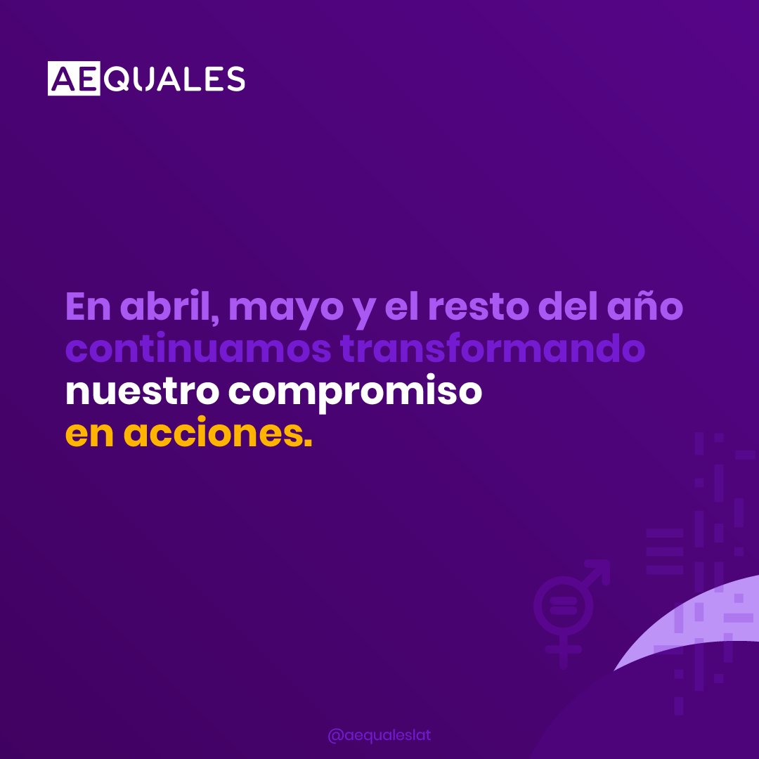 Nuestro compromiso va más allá de las fechas especiales. La transformación de nuestro ámbito laboral requiere que trabajemos todos los meses para continuar empujando las barreras hasta que estas dejen de existir. ¡Súmate tú también!💜

#MenosDiscursosMásAcciones=#MásMujeres