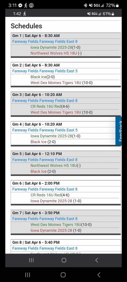 Brooklyn Teerlinck (@brooklynteerli1) on Twitter photo College Coaches! I know you all are busy in season, but I will be subbing with the Black Ice out of Fort Dodge this weekend in Norwalk, Iowa! I am so excited to get back to competing on the field once again with former stud teammates <a href="/mariahmyers_22/">mariah</a> <a href="/CarlyBrewer03/">Carly Brewer</a> <a href="/DMACCsoftball/">DMACC Softball</a> College Coaches! I know you all are busy in season, but I will be subbing with the Black Ice out of Fort Dodge this weekend in Norwalk, Iowa! I am so excited to get back to competing on the field once again with former stud teammates <a href="/mariahmyers_22/">mariah</a> <a href="/CarlyBrewer03/">Carly Brewer</a> <a href="/DMACCsoftball/">DMACC Softball</a>