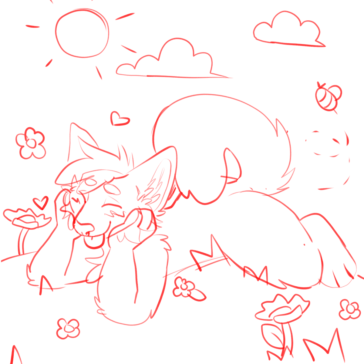 WeaselDumb's tweet photo. 🟣24hr RAFFLE🟣

Win a free flat spring YCH! 

to enter: 
- retweet/repost 

that's it! 
Ill be choosing a winner in 24 hours!

You can also buy a slot for 25$
DM me if you'd like one! https://t.co/PKYujesK5i