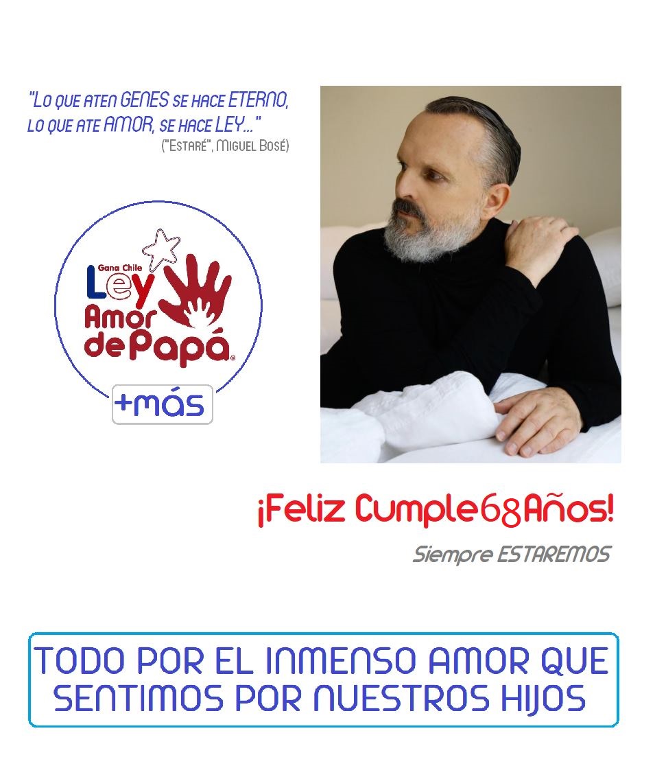 AmordePapa's tweet photo. TODO LO MEJOR para ti SIEMPRE y un maravilloso Cumple68Años... cada vez MÁS lúcido y repleto de AMOR PATERNO

Y GRACIAS TODAS por crear y regalarnos el MEJOR HIMNO para TODOS los PAPÁS.
https://t.co/PBjUcHCh9n

#LEYAMORDEPAPÁ @LeyAmordePapa

Talento+Puro @AmordePapa = "ESTARÉ" https://t.co/57NJVfk0YU