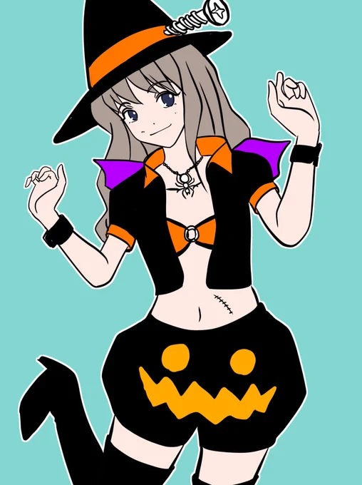 お蔵出し『ハロウィン』お八丈島 今朝は曇り。それでも曇りの日の出はどんなのだろう?と思い日の出の3分前から待ち構えてましたが既に日の出時間から30分。…ちょっと明るくなった位しか 今日も良い事いっぱいあるよ#絵描きさん交流会 #ART祭 #絵描きさんフォロバ100 #八丈島でgo 