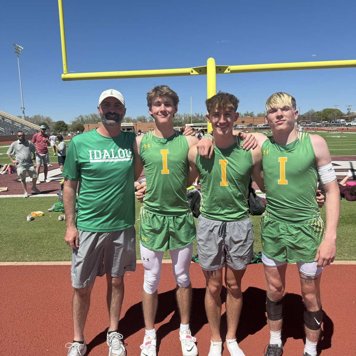 Idalou Track & Field (@idaloutf) on Twitter photo District Champion 1st
Logan Mennel
Area Qualifier 2nd
Houston Stark
Area Qualifier 3rd
Blake Dyas
Coach - Jaren Shipp District Champion 1st
Logan Mennel
Area Qualifier 2nd
Houston Stark
Area Qualifier 3rd
Blake Dyas
Coach - Jaren Shipp