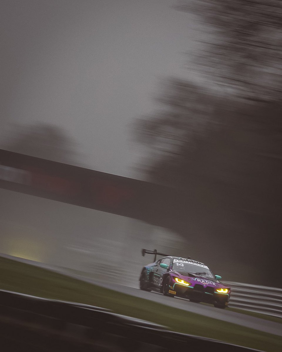 The <a href="/Century_Msport/">Century Motorsport</a> BMW M4 GT3s at a rather damp Oulton Park for the  <a href="/BritishGT/">🇬🇧 #BritishGT 🏁</a> championship