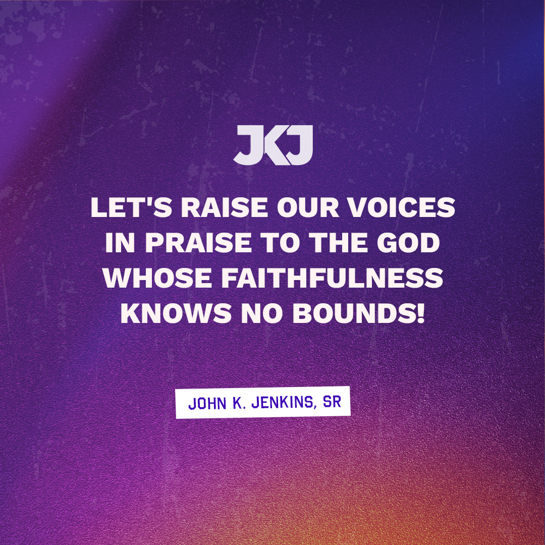 I am grateful for the boundless faithfulness of our God.
