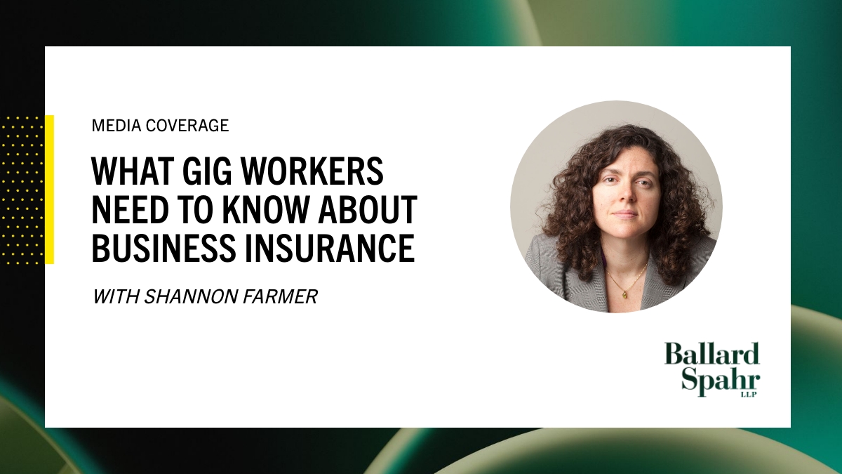 Controlling your own destiny is a big allure of gig work, but that control has limits. Shannon D. Farmer spoke to Cheryl Winokur Munk of Money about the critical importance of #business #insurance when running a small enterprise. Learn more here: bit.ly/3VMwKQN