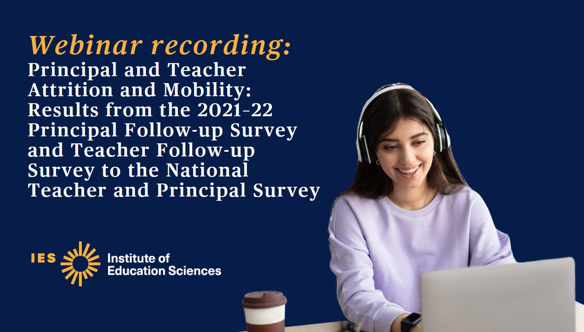 Learn about #EdData on the teacher & principal workforce, and attrition with this recording of our recent webinar: youtube.com/watch?v=gJ6qpI…