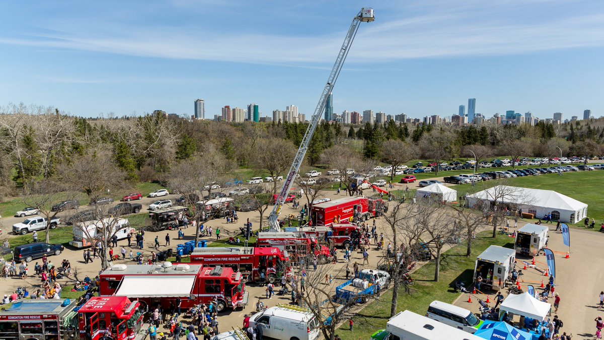 #SaveTheDate: The @CityofEdmonton's Office of Emergency Management is hosting #GetReadyinthePark's return on Saturday, May 4, 2024. Edmontonians will have the opportunity to meet emergency responders and discuss emergency preparedness. Stay tuned for more in the coming weeks!