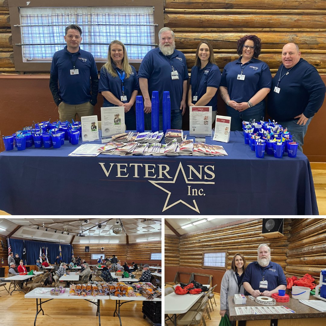 Our MT staff was proud to attend in the All Veterans 'come together for a meet & greet' Pancake Breakfast for #NationalVietnamVeteransDay. If you or someone you know is a Veteran in the MT or ND area, please consider applying for services or learn more: veteransinc.org.