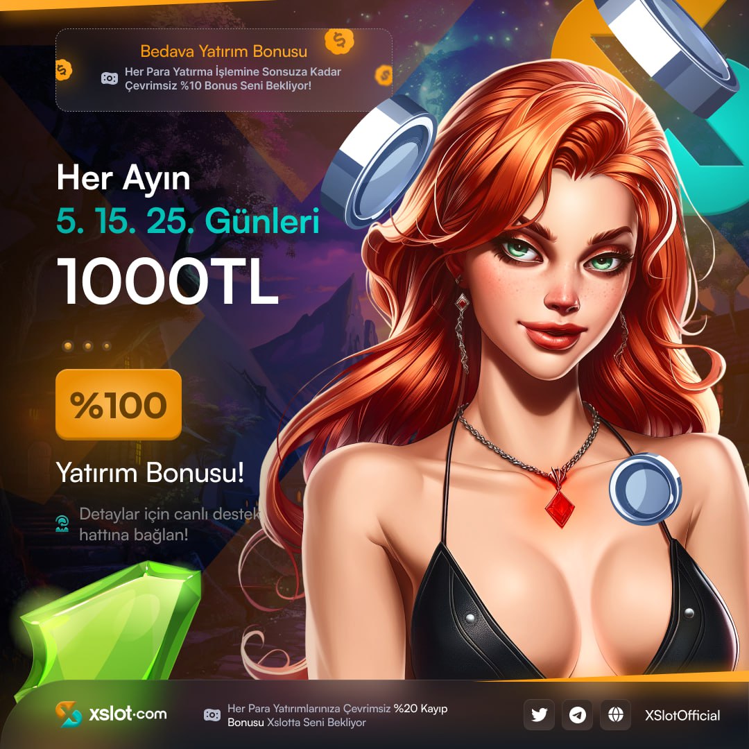 👑 BEKLENEN GÜN GELDİ 👑

⭐️ Her Ayın 5 -15 ve 25'ine Özel

💲%100 BONUS AKTİF EDİLDİ💲

👑Avantajlı Bonusların Adresi Xslot

⚡️ Giriş ➡️ Xslot.com

#xslotgiris #xslotcasino #xslotslot #xslotbahis #denemebonusu #denemebonusuverensiteler #slot #casinobonus