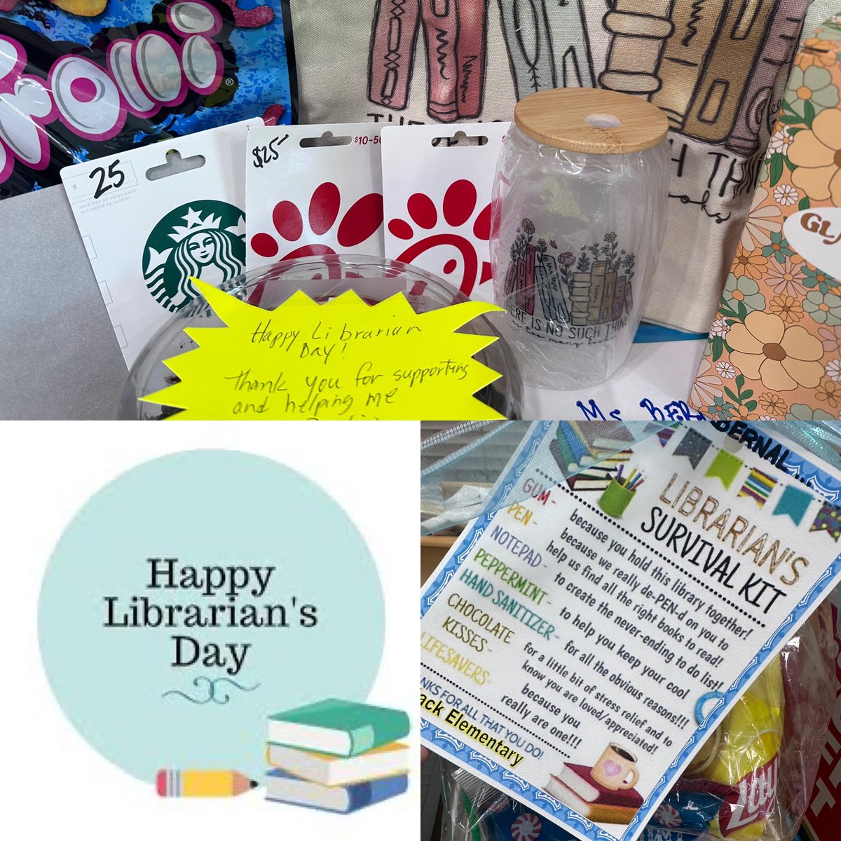 So thankful for all the love on School Librarian Appreciation Day!!! I am truly bless and extremely thankful!! @BlackES_AISD