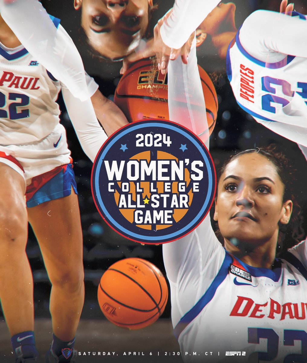 She's an All-Star 🌟 Anaya Peoples is set to play in the Women's College All-Star Game this Saturday in Cleveland on ESPN2! 📰 » depaulbluedemons.com/news/2024/4/4/…
