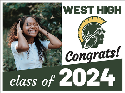 Club_West_'s tweet photo. Celebrate your seniors with these great yard signs!  Order turn-around is roughly 1 week and orders will be accepted through June.  https://t.co/jUeGwCPsSs https://t.co/hgMbNQxUBI