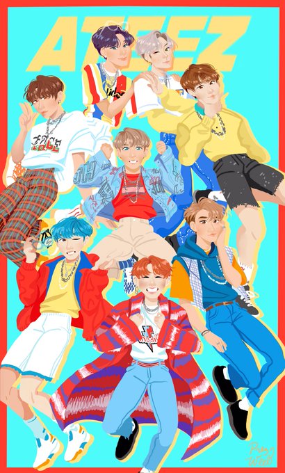 「ATEEZ」 illustration images(Latest))