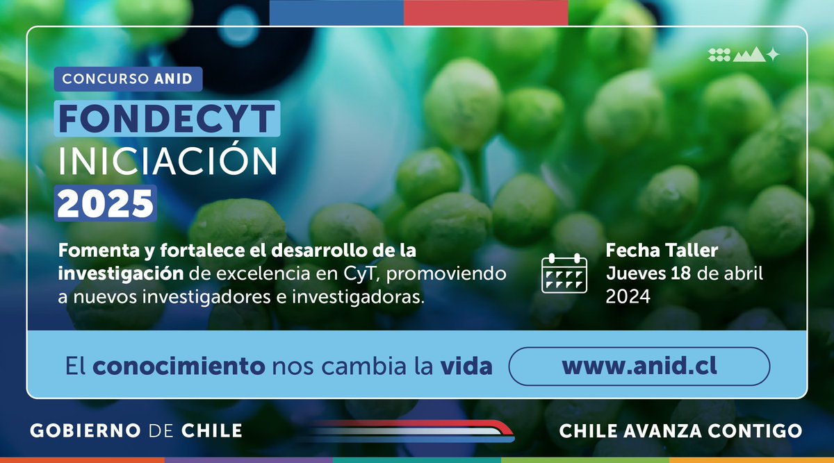 ¡Atención investigadora o investigador! La convocatoria #FondecytIniciación2025 ya está abierta, y permite financiar proyectos de investigación científica o tecnológica en todas las áreas del conocimiento.