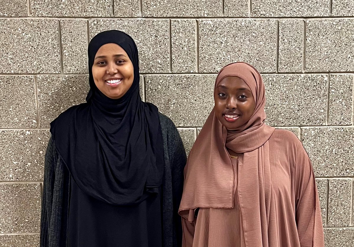 Edina High School students Munira Ahmed and Samiya Yusuf have earned the prestigious Dell Scholarship! Congratulations on this well-deserved honor! #EHS #DellScholars #DefiningExcellence edinaschools.org/abouteps/edina…