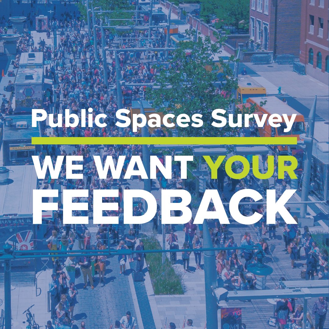 With warmer weather approaching, we want YOUR feedback on the future of Downtown Indy's public spaces! 🌳 Take our brief survey and let us know your thoughts about Downtown public spaces and what programming and events you want to see in your community: bit.ly/3VHlK7r