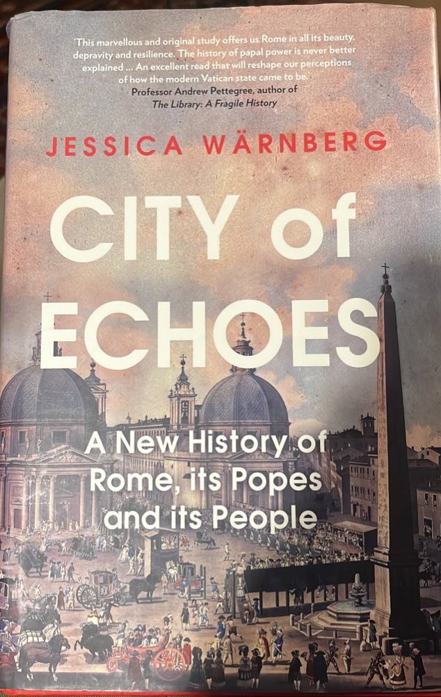 I just wanted to say how much I’m enjoying your book ‘City of Echoes’ @jessicawarnberg. I haven’t been able to read of an evening as often as I’d like to over recent weeks, but when I do, I’m finding it very hard to put down! It’s so beautifully written 📚