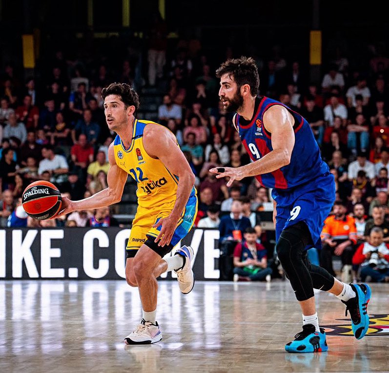 John DiBartolomeo ‘13 had 12 points and was +23 for Maccabi Tel Aviv in a close EuroLeague game with Barcelona. Not every day you’re matched up with Rubio. #Meliora #GoJackets #WhyD3