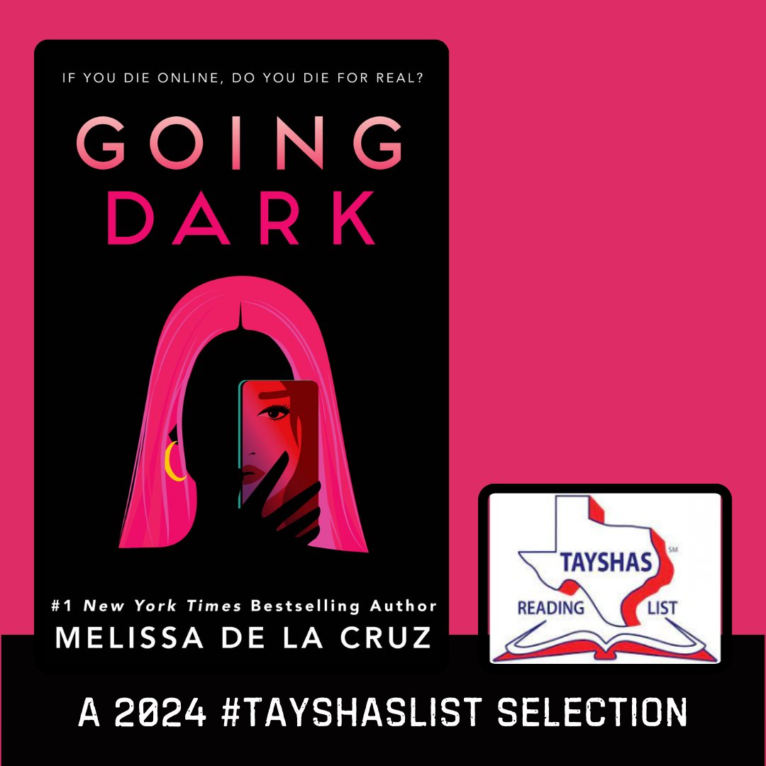 2024 #TayshasList pick GOING DARK by @melissadelacruz Where is Amelia Ashley? Her boyfriend left her in Italy and when she can't be found, everyone suspects him of foul play. But things are never what they seem and people are never who they appear to be. @UnionSqandCo #yartxla