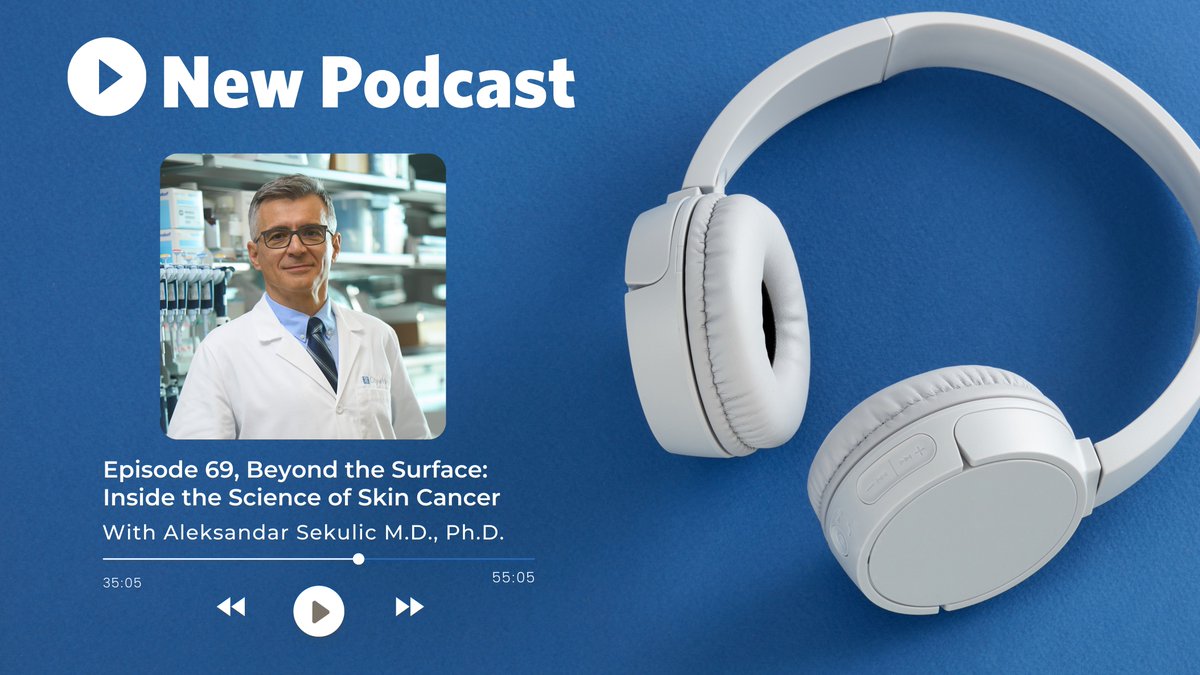 In this episode of TGen Talks, we explore the overlooked yet vital world of skin cancer prevention and treatment with Dr. Aleksandar Sekulic. Our skin, the body's largest organ, often takes a back seat in discussions about cancer. Listen at bit.ly/4agD9Z0
