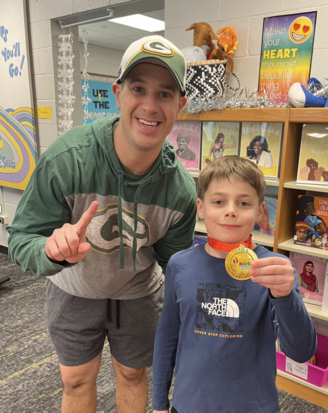 We are proud of our 1st place Heart Hero for Kids’ Heart Challenge! Way to go! #BannesBobcats #KirbyONE40#EveryChildEveryDay