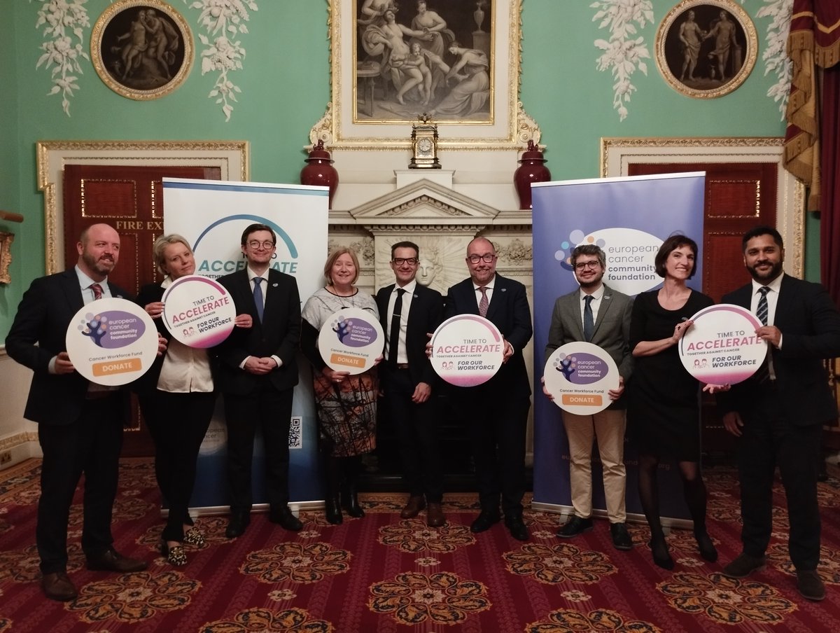 📣It’s a wrap!

The #Cancer #Workforce Fund is now up and running. We invite everyone to join us and support in the effort of tackling the Cancer Workforce Crisis in the #UK &amp; #Europe

Follow the progress of this initiative and many more!➡️ europeancancerfoundation.org