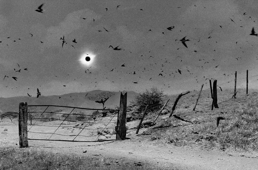 Solar eclipse. Chiapas, Mexico. Antonio Turok, 1991.