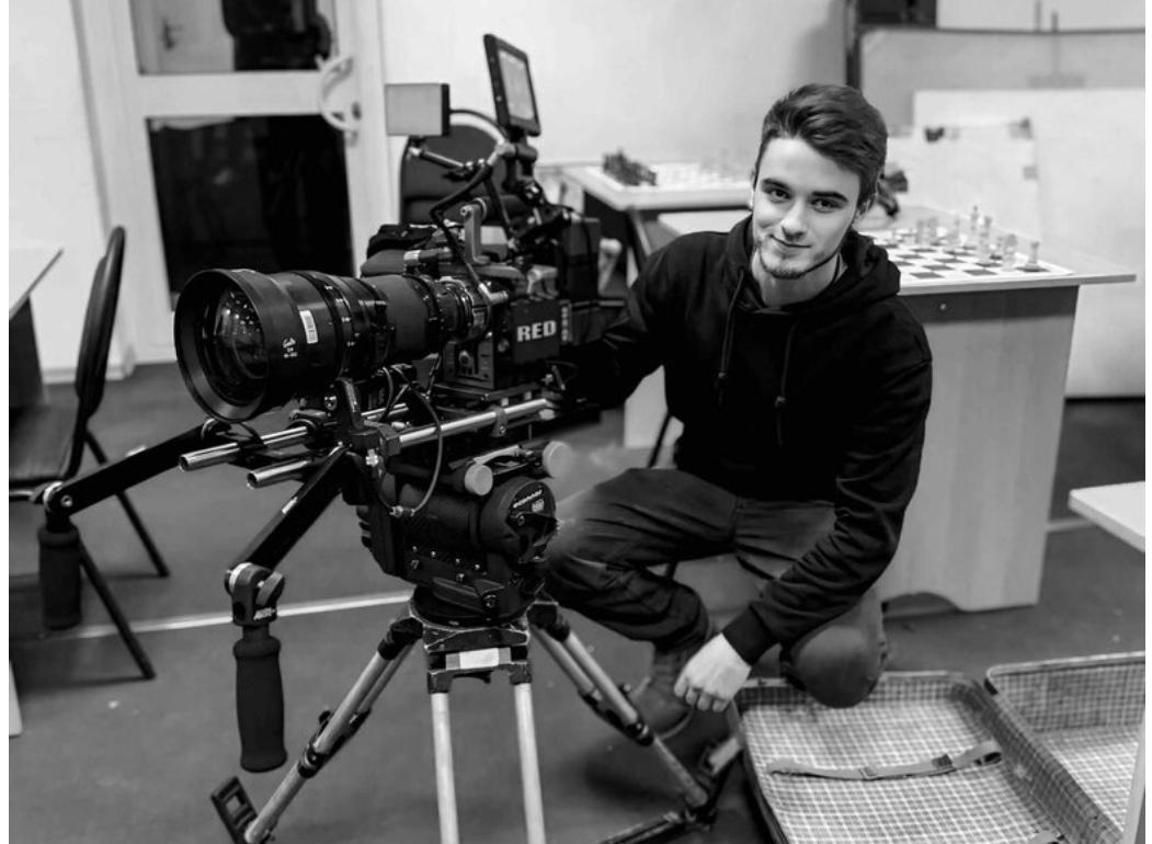 Defending Ukraine, 22-year-old cinematographer Oles Samchuk was killed. Last year, Oles graduated from the University and joined the ranks of the Armed Forces of Ukraine. He served in aerial reconnaissance. He had the call sign "Karkade". He was killed in the Donetsk direction