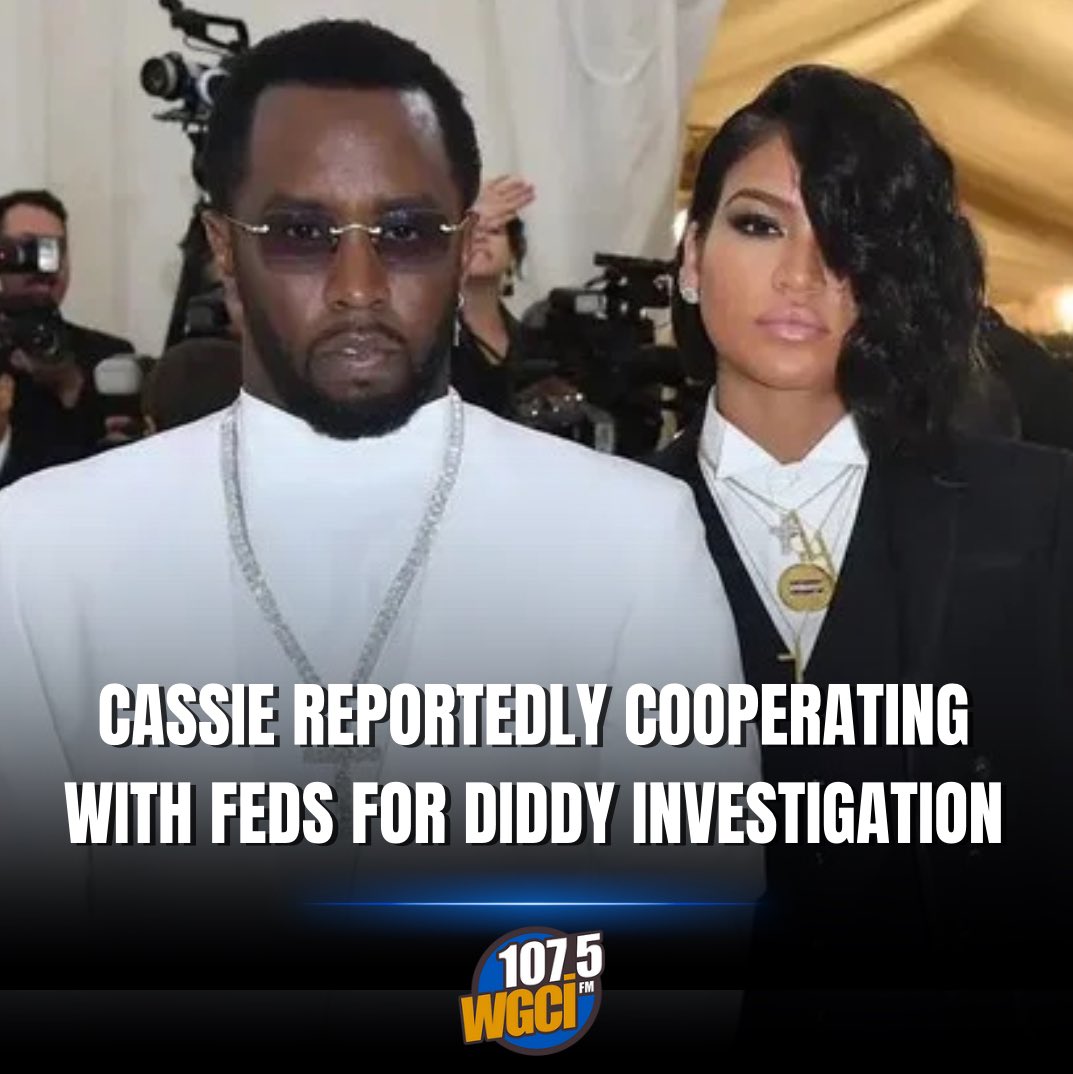 #CassieVentura is reportedly communicating with federal agents regarding the sex trafficking allegations she and others made against #Diddy