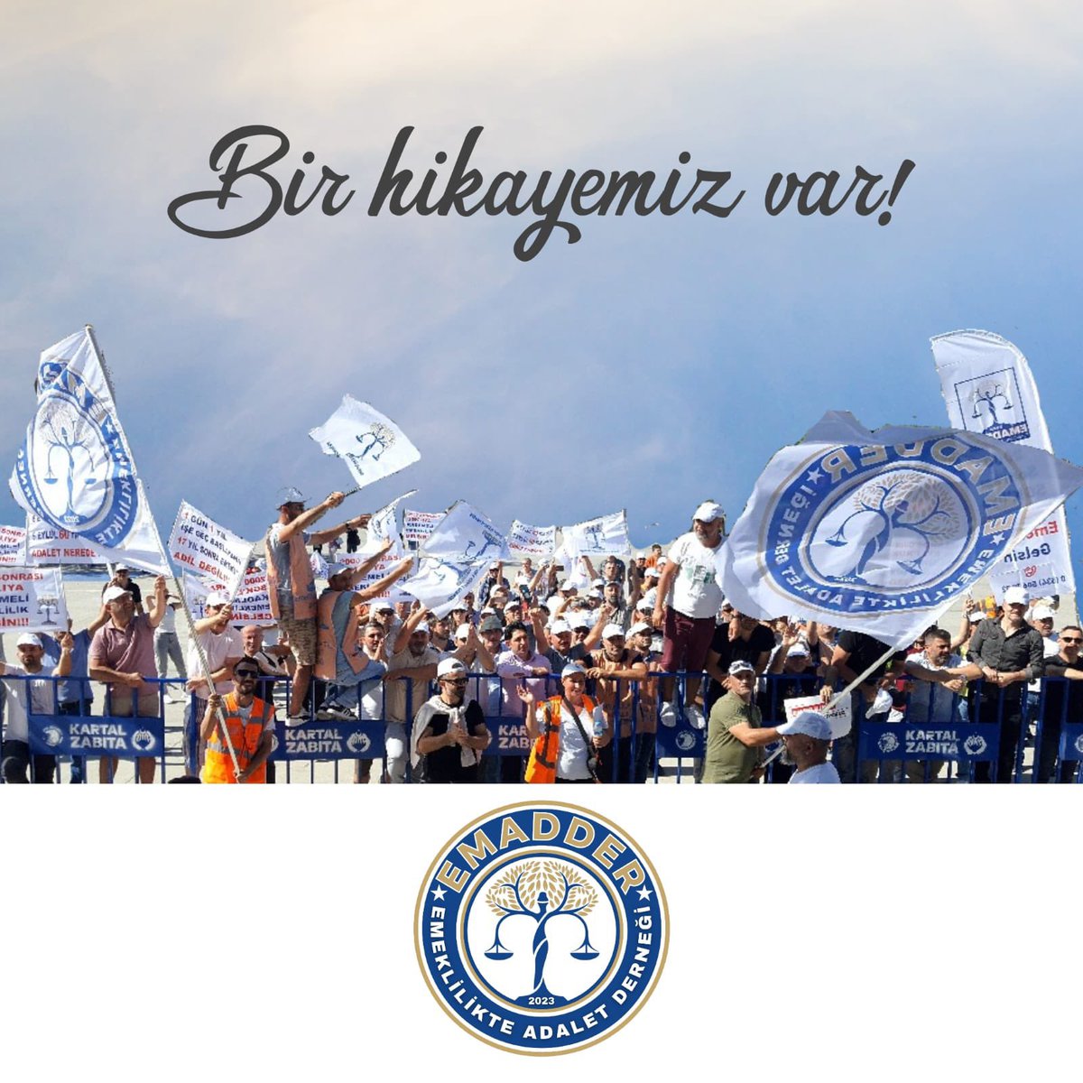 Değerli <a href="/EmadDernegi/">EMEKLİLİKTE ADALET DERNEĞİ ⚖️</a> Ailesi
Üyelik Çağrısıdır

⚖️⚖️⚖️⚖️⚖️⚖️
📢📢📢📢📢📢

Derneğimiz mücadele dolu zorlu bir seneyi geride bıraktı. 2024 yılı Mart ayında üyelik yapmış arkadaşlarımız için üyeliklerimizin yenileme vakti geldi. 

Bir sene içinde 4 miting onlarca stant yüz binlerce