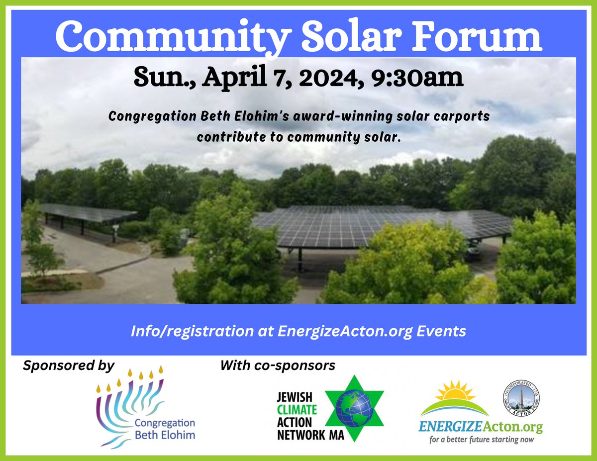 Acton Climate Coalition tweet media