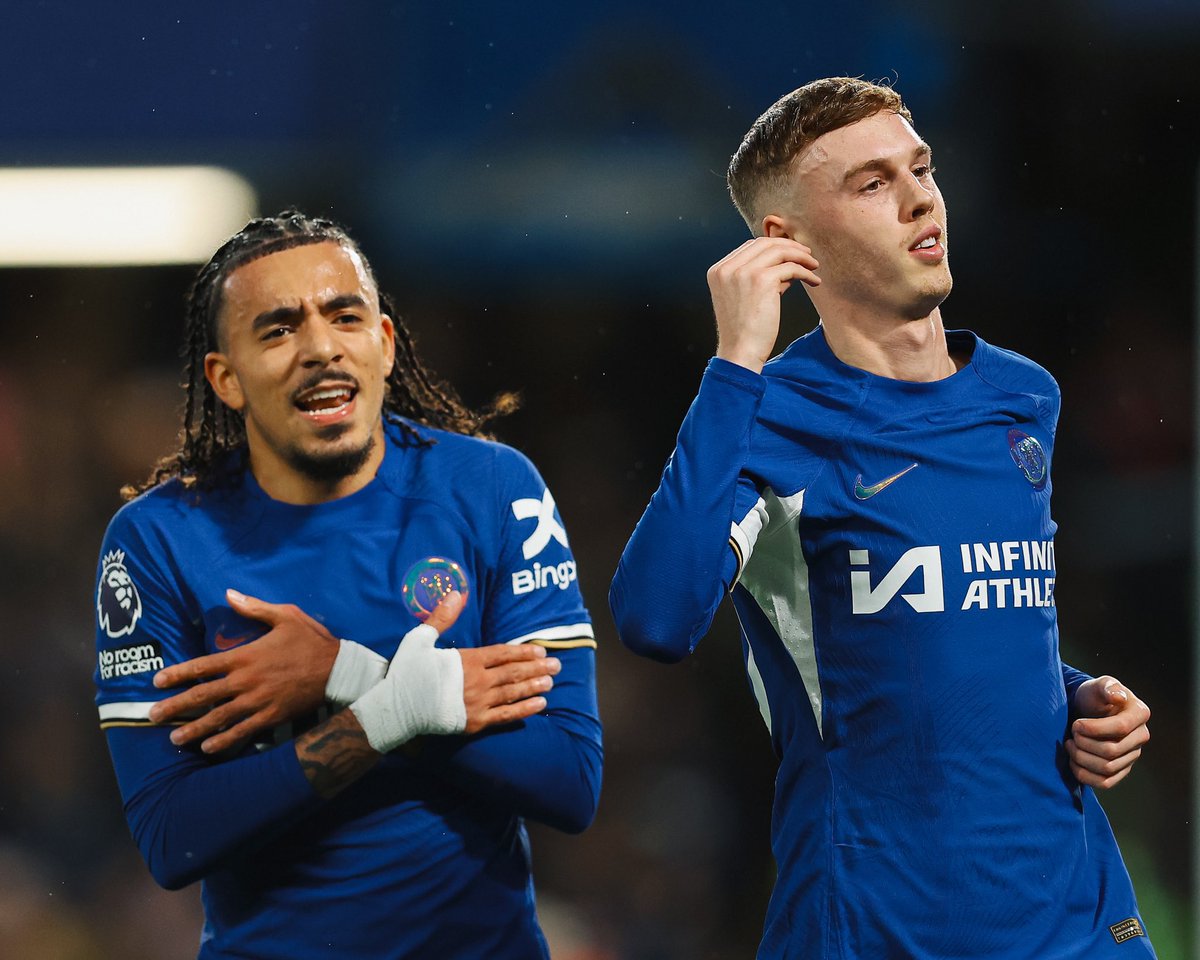 4-3 mot Manchester United. Palmer hattrick. Sov godt, Mason Mount 😘