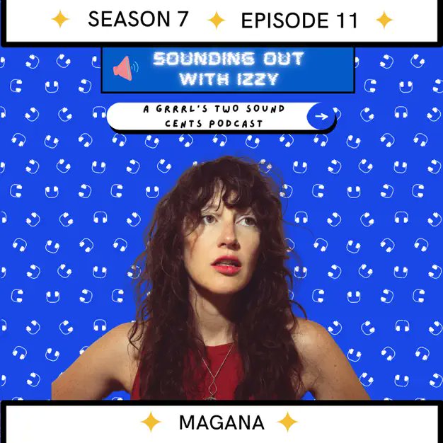 Here's @maganarama on the @grrrlsoundcents podcast!

It's a super lovely chat. Listen here:
podcasts.apple.com/us/podcast/sou…

+ I've added it to the 'Complete: Magana' playlist on Spotify:

open.spotify.com/playlist/1rNdt…