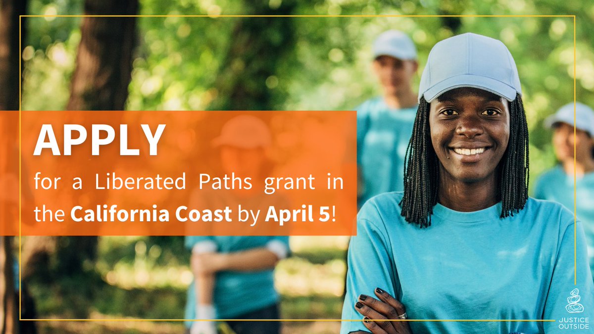 TOMORROW is the last day to apply for a California Coast #LiberatedPaths grant. Your work is eligible for funding if it focuses on the intersection of Communities of Color and the ocean, marine conservation, and/or the coast. Submit your application here: loom.ly/cmuFpFY