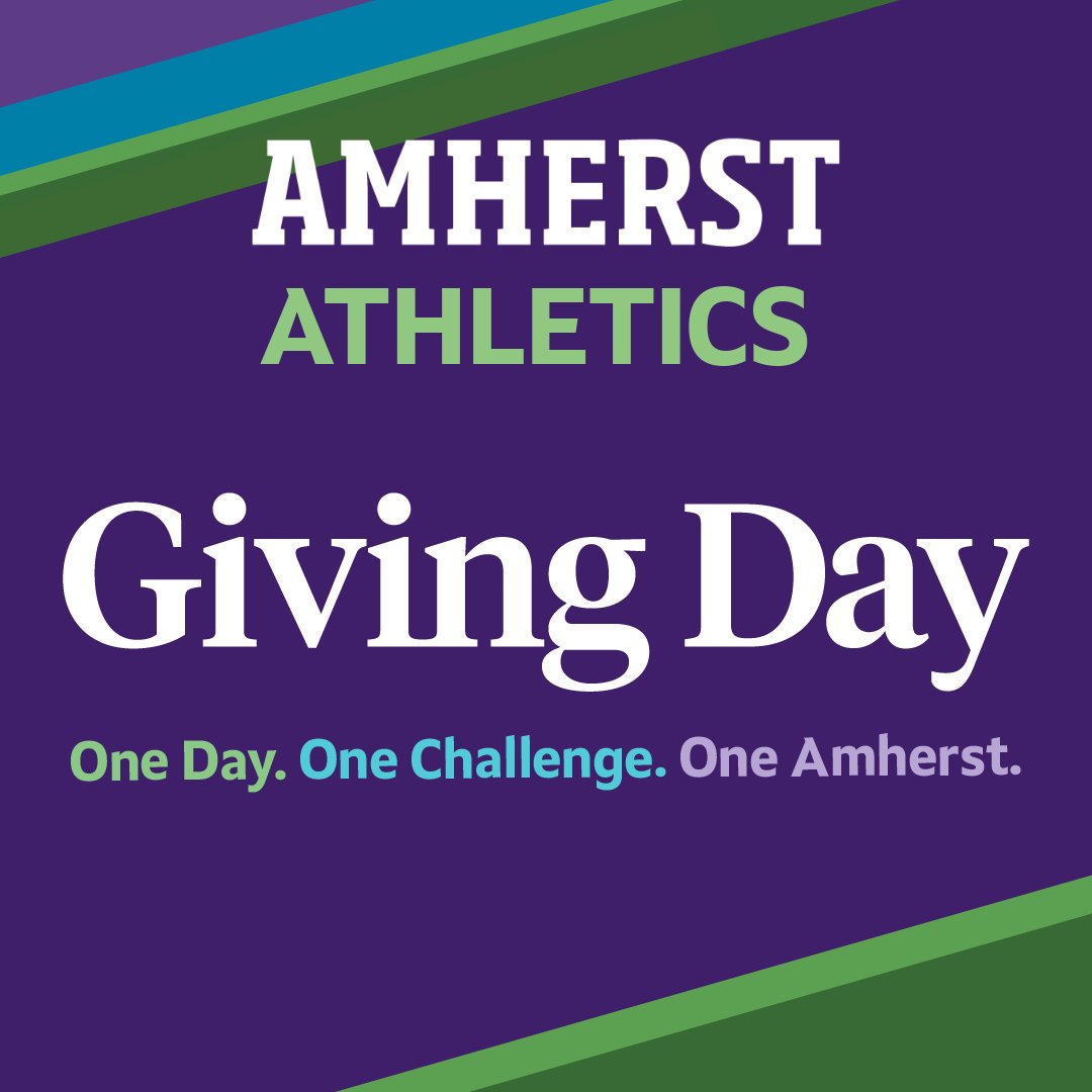 One week until Giving Day on Thursday, April 11! Giving Day is a brisk 24 hours when the Amherst community comes together to support every facet of an Amherst education through gifts to the Amherst Fund! give.engage.amherst.edu/athletics