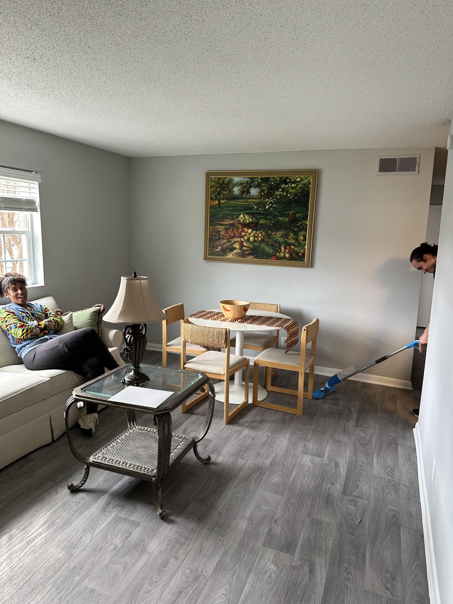 The Nursing Without Borders club, in collaboration with Church World Service (CWS), assisted a refugee family in preparing their new home. The club promotes global health learning, connection, and service- emphasizing the interconnectedness of global and local communities.