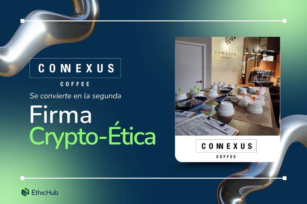 EthicHub's tweet photo. 🌱💚 ¡Noticias emocionantes Ethichubbers! 💚🌱 
 
Hace poco celebramos la incorporación de La Bicicleta como la primera Firma Crypto Ética. 

¡y ahora nos emociona anunciar que tenemos una segunda! 🚀 

¡Presentamos a Connexus Coffee como la 2da FCE!

👇🏻
https://t.co/YI9z8XnFUt https://t.co/JLELyorMLi
